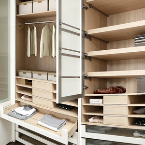 Sistema de Vestidor Moderno con <span class=keywords><strong>Módulos</strong></span> Flexibles, Isla y Estanterías <span class=keywords><strong>para</strong></span> Renovación de Casas de Lujo - Product Image 2