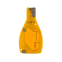 Xhorse-llave remota inteligente VVDI BE Key Pro, 3 botones, PCB, 315, 433Mhz