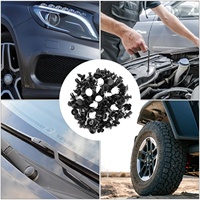 Lot de 100 pièces – Kit universel de rivets et clips de fixation pour réparation automobile – Vente chaude