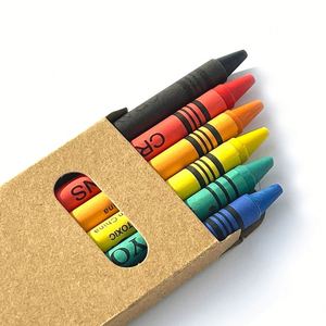 Ensemble de crayons promotionnels 4/6/8 couleurs, crayons pour enfants, logo et emballages personnalisés comme cadeaux pour enfants - Product Image 4