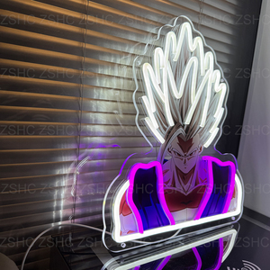 Letreros Electrónicos de Anime al por Mayor, Letreros de Acrílico 3D con Impresión UV, Luz de Neón de Dibujos Animados, Resistentes al Agua con Clasificación IP65 - Product Image 4