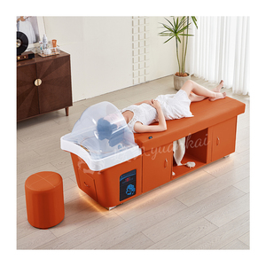 Giường gội đầu trị liệu Spa Thái Lan, hệ thống tuần hoàn nước, dành cho salon làm đẹp, tiệm cắt tóc, massage đặc biệt, giường massage Headspa - Product Image 5