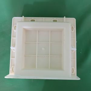 2025 New Breeze Block Mold Design Factory Venta al por mayor Molde de plástico para construcción de villas tamaño 20*20*10cm - Product Image 6