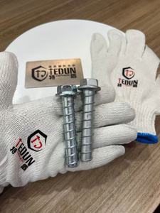 M10 Tự Khai thác bu lông tedun Fastener sản xuất Nhiệm vụ nặng nề mặt bích hình lục giác đầu tự khai thác Vít bê tông - Product Image 2