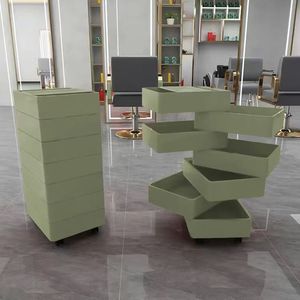Modern Style Hair Salon <b>Tool</b> Cabinet with Drawer Hairstylist <b>Tool</b> Cart for Hair Products Storage Specific for Hair Salon Use - Product Image 3