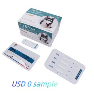 Canine <strong>Tick</strong> 4 <strong>Dog</strong> 4 Way EHR-ANA-BAB-CHW Canine Ehrlichia Heartworm Rapidas Pruebas - Product Image 5