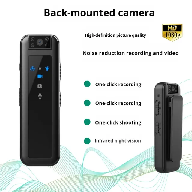 2026 cs07 HD 1080P Sports Body Camera Recorder Infrared Night Vision Portable Conference One-Key Recording and Photography