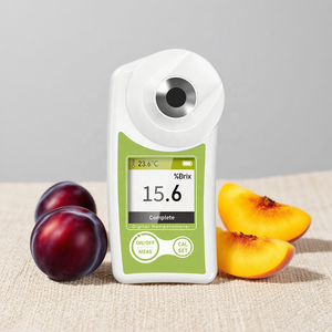 Nohawk brix mètre réfractomètre jus de fruits coupe huile sucre <span class=keywords><strong>confiture</strong></span> jus brix test haute précision réfractomètre portable - Product Image 1