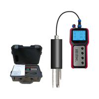 Analyseur de sol portable professionnel, écran LCD rétroéclairé, mesure de la température, de l'humidité et de la conductivité, tests sur le terrain