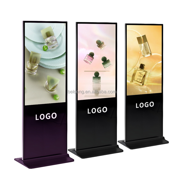 Touch Screen Lcd Digital Advertising Screens 55 Inch Ultra Thin Lcd Advertising Display Video Digital Signage
