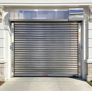 Puerta Enrollable Moderna Antirrobo de Acero Inoxidable para Comercios e Industrias, Tiendas y Almacenes - Product Image 1