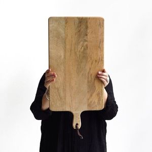 ADC Oversized Rectangular Charcuterie Board Chopping <b>Block</b> Cheese Meat Vegetable Serving Board for Home Kitchen Restaurant - Product Image 1