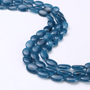 2454 Vente de perles de pierres précieuses naturelles, taille personnalisable, pierre de lune arc-en-ciel bleue, agate, minéral poli, minéral naturel, 3-8 mm de hauteur - Product Image 1