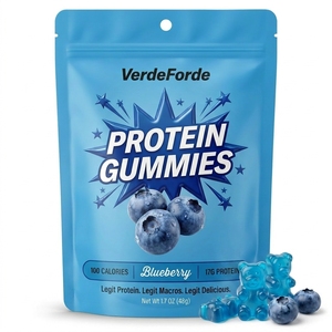 Gomitas de Proteína Vegetal a Base de Pectina |   Sandía Natural y Extracto de Hierbas |   Gomitas Veganas <span class=keywords><strong>100</strong></span>% Aptas para el Bienestar - Product Image 2