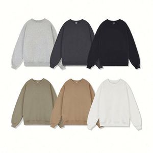 H5474 Sweat-shirts en gros pour fabricants, personnalisables, 380 g/m² en mélange de coton, vierges, unisexes, à col ras du cou - Product Image 1