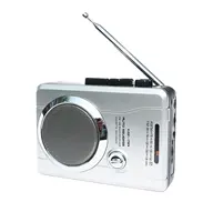 Lettore di cassette portatile di buona qualità a basso prezzo con radio fm am auto reverse
