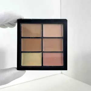 Palette Correctrice Multifonctionnelle Six Couleurs : Crème Correctrice et de Contour Haute Visibilité - Product Image 5