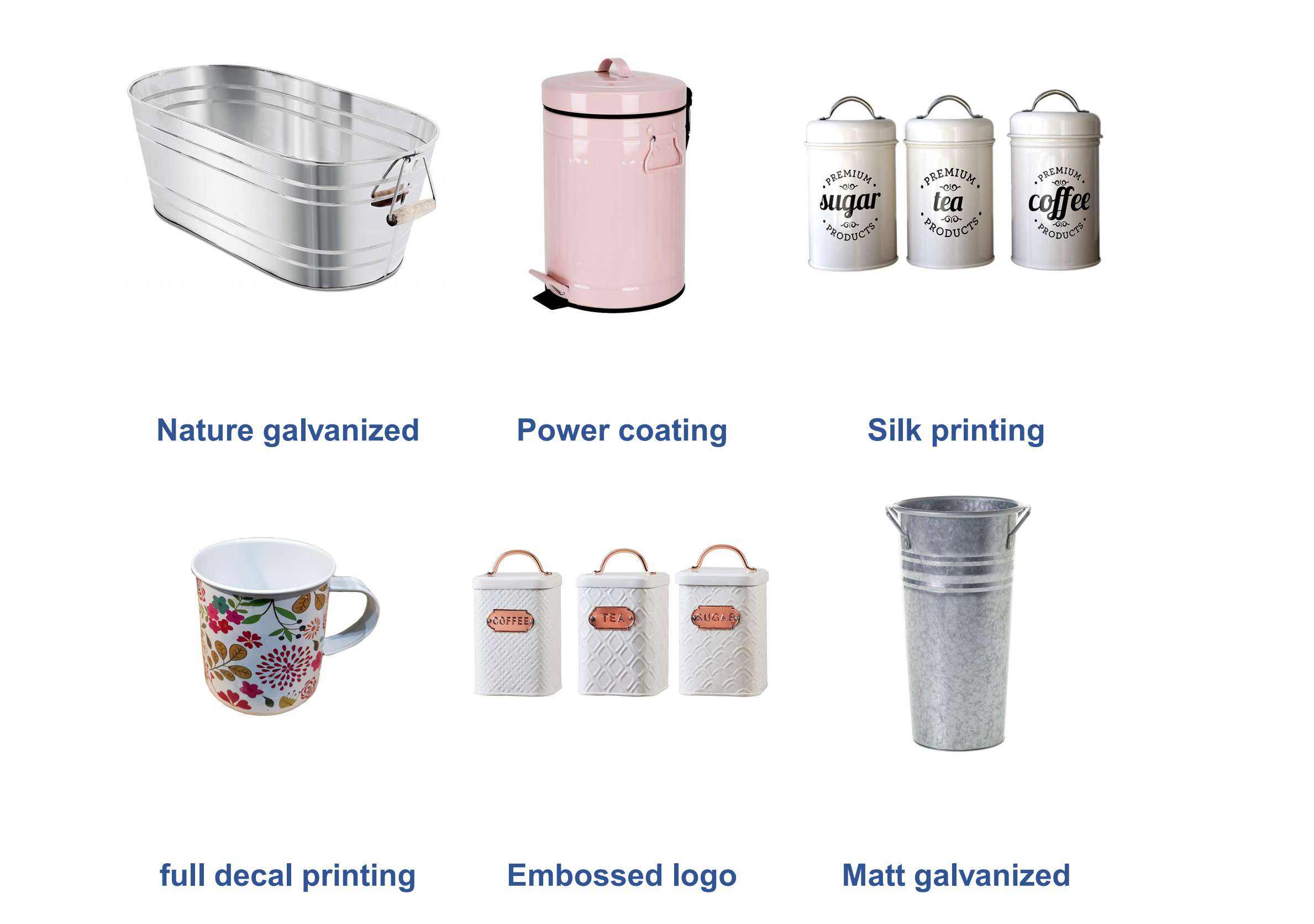 Secchio Decorativo Con Manico, Decorazione Da Giardino - Foto 6