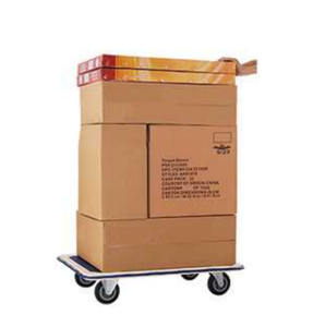 Gerobak Truk <span class=keywords><strong>Dolly</strong></span> Platform Datar Baja Kustom Pabrik 150Kg untuk Gerobak Troli Gudang - Product Image 2