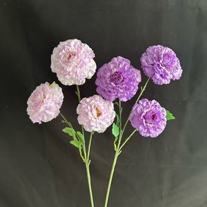 Junheyuan Artificial Chrysanthemum <b>Flowers</b> Single Branch <b>Silk</b> <b>Flower</b> Wedding Decorations Market Window <b>Arrangement</b> - Product Image 2