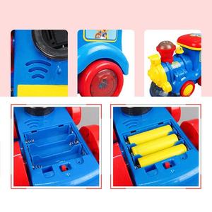 <span class=keywords><strong>Locomotora</strong></span> <span class=keywords><strong>de</strong></span> <span class=keywords><strong>tren</strong></span> <span class=keywords><strong>de</strong></span> vapor Bump and Go para niños-Motor <span class=keywords><strong>de</strong></span> juguete clásico con batería con humo, luces y sonido - Product Image 4