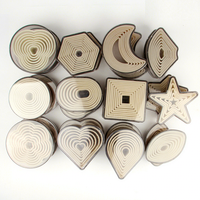 Ensemble de découpoirs à biscuits en nylon, formes rondes, carrées, en cœur et en étoile, moule à biscuits, outils de décoration de gâteaux en pâte à sucre, découpoir pour pâte à dumplings