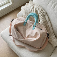 Sac de sport et de yoga unisexe, séparation sec-humide, doublure en polyester, nylon, sac fourre-tout 20-35L pour les loisirs et les voyages