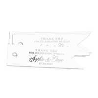 Étiquettes suspendues personnalisées en carton gaufré et sérigraphié avec cordon, étiquettes de luxe pour vêtements de marque de mode
