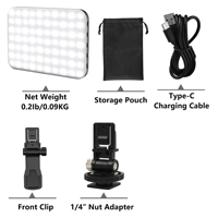 180 Rotation réglable bicolore téléphone Selfie anneau lumière Portable Led téléphone portable Selfie lumière de remplissage