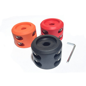 Protector de Cuerda para Gancho de Remolque, Tapón de Goma para Cuerda, Acero, 2 Orificios de Montaje, Vehículo Todoterreno - Product Image 4