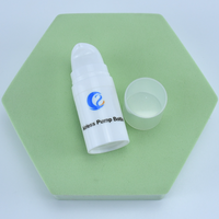 Flacon cosmétique vide en PP de 5 ml, 10 ml, 15 ml, format voyage, flacon sans air en plastique, emballage pour soins de la peau, flacon échantillon pour sérum