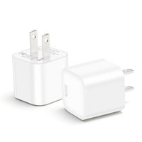Nouveauté Chargeur universel 5V2.4A petit et rapide pour téléphone portable 12WUSB Chargeur mural de voyage avec prise américaine pour téléphone OVP OCP