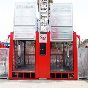 Diskon Material Hoist Lift penumpang dan penumpang konstruksi, 100m tinggi <span class=keywords><strong>2ton</strong></span> SC200/200 - Product Image 6