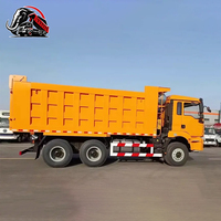 Camion benne d'occasion Shacman 375HP poids lourd 6x4 à conduite à gauche H3000
