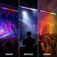 Luz móvil LED de haz ACME Xp-500 Stagelight usada, luz de haz ACME de segunda mano para DJ, discoteca, bodas, clubes, conciertos y eventos