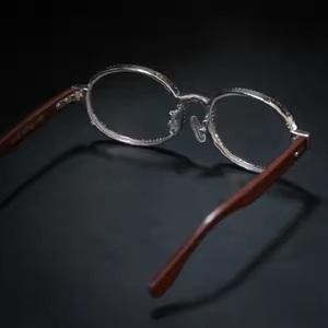 Eyeglasses Studded With Moissanite Diamonds Ideal for Everyday Wear unique Designer Luxury <b>Sunglasses</b> - Product Image 2