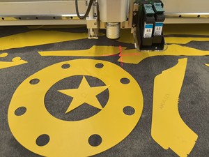 Máy cắt tự động cho PTFE etfe PVC vải độ bền kéo vải kiến trúc cấu trúc màng kỹ thuật số Cutter - Product Image 6