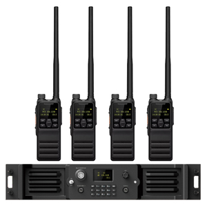 Chuyên nghiệp chiến thuật Dual Band AD hoc mạng 100km Long Range phát sóng Walkie Talkie liên lạc không dây - Product Image 1