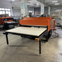 Nouvelle presse à chaud hydraulique à double plateau MYEKOO MK-1116 1,1m/1,6m, ouverture automatique, 44x64 pouces, pour sublimation textile grand format