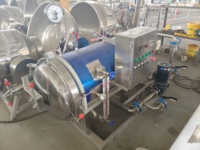 Stérilisateur automatique vertical monocouche 1200*2700 à haute pression avec cuve en acier inoxydable 304
