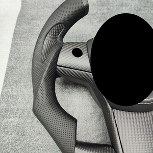 พวงมาลัยคาร์บอนไฟเบอร์ Tesla Yoke สำหรับ Tesla Model 3 /y ผลิตตามสั่ง - Product Image 5