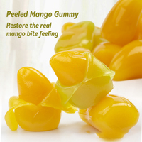 Kozed Gummy Candy Kinderen Exotische Snack Snoep Mango Lychee Fruit Gearomatiseerd Gepeld Sap Zacht Snoep