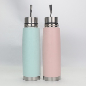 Botella <span class=keywords><strong>de</strong></span> Agua Rosa a Prueba <span class=keywords><strong>de</strong></span> Fugas, Libre <span class=keywords><strong>de</strong></span> BPA, Aislamiento <span class=keywords><strong>de</strong></span> Doble Pared, Botella Térmica <span class=keywords><strong>de</strong></span> Primera Calidad, para Té, Café y Flores - Product Image 3