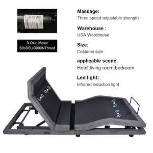 Cama Metálica Inteligente Convertible, Plegable y Ajustable, Anti-Ronquidos, Garantía de 5 Años, Certificación Completa, Inclinación Ajustable SN01 - Product Image 4