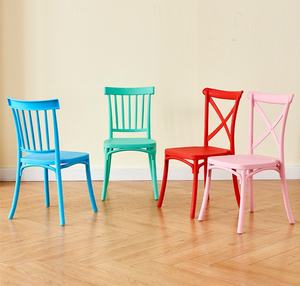 Silla <span class=keywords><strong>Windsor</strong></span> para niños, silla de comedor para el hogar, respaldo de plástico, silla de fiesta al aire libre para niños - Product Image 2