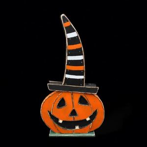 Articles en bois en gros pour la décoration d'Halloween, décoration de citrouille avec lumières - Product Image 1