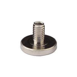 Tornillo de máquina de cabeza plana grande niquelado de acero del zócalo del queso - Product Image 3