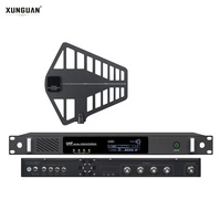 XUNGUAN R-IEM41 Combinateur d'antennes UHF professionnel à quatre canaux 450 à 970 MHz pour systèmes audio de monitoring intra-auriculaire sans fil pour la scène