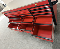 Fabricant de chariots à outils personnalisés à 15 tiroirs pour atelier et garage, chariot à outils roulant, boîte à outils verrouillable pour atelier