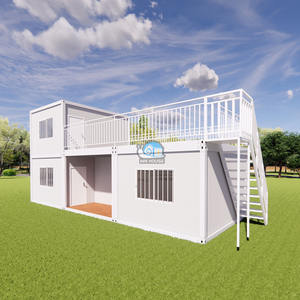 منازل فاخرة من الفيلات السكنية، منازل كبسولية، منازل مسبقة الصنع فاخرة من طابقين، منزل حاوية - Product Image 2